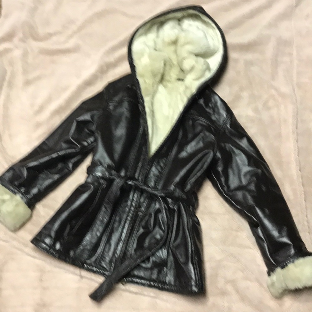 Wilson’s leather coat
